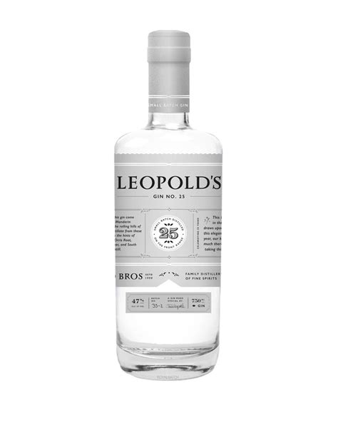 Leopolds Bros Gin No 25 Shop Now Royal Batch