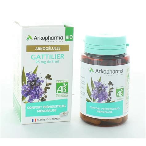 Arkopharma Arkogélules Bio Gattilier 60 gélules