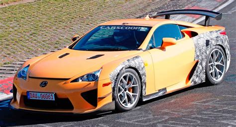 What Is Lexus Testing These Lfa Widebody Mules For Carscoops