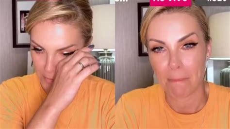 Ana Hickmann Chora Em Live Sobre Viol Ncia Dom Stica