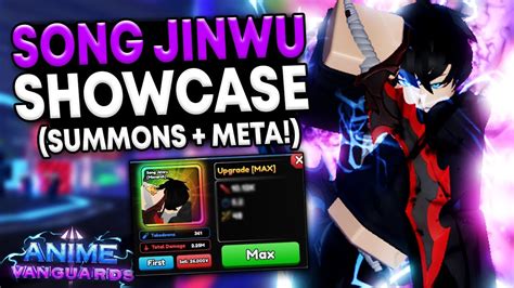 New Sung Jin Woo Evo Monarch Showcase In Anime Vanguards Youtube