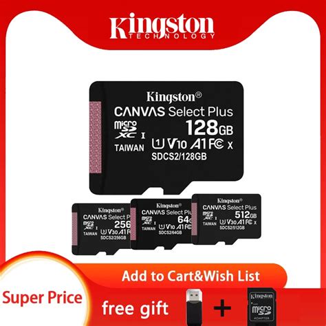 Kingston Cart O De Mem Ria Micro Sd Gb Sdhc Gb Gb Gb