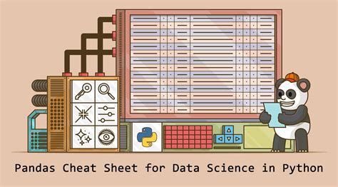 Pandas Cheat Sheet For Data Science In Python