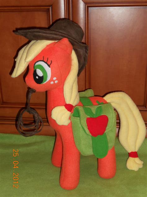 Applejack Custom Plush My Little Pony by agatrix on DeviantArt