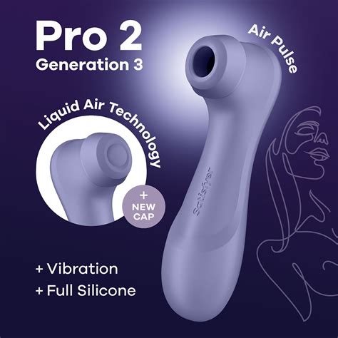 Satisfyer Pro 2 Generation 3 Air Pulse Clitoris Stimulating Vibrator