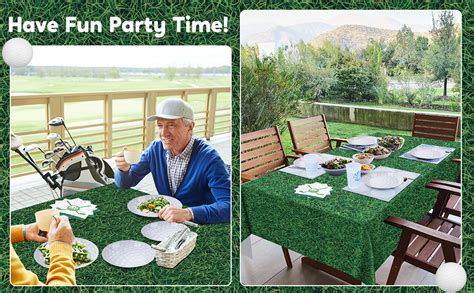 Amazon Durony Pieces Golf Party Supplies Include Golf Plates