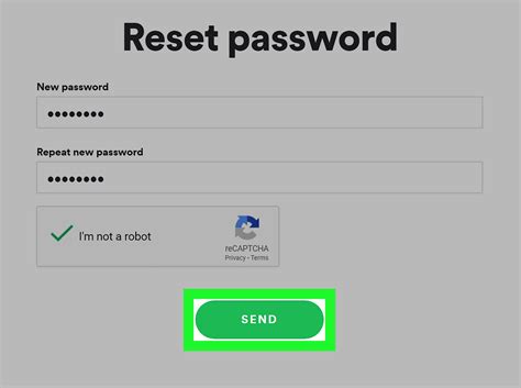 Spotify login reset - verjohn