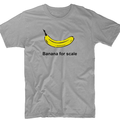 Funny Tshirt Banana Pour Léchelle Tshirt Banane T Shirt Etsy France