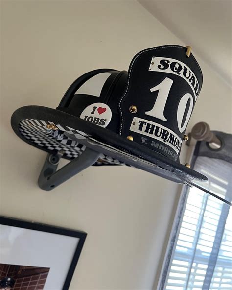 Fire Helmet Wall Mount Display - Etsy