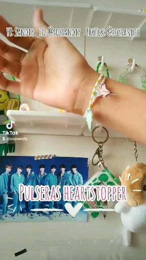 Pulseras De Heartstopper Para Regalar Video En Dibujitos