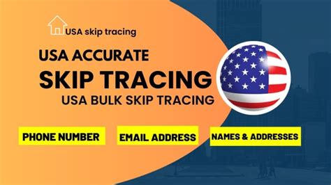 Do Bulk Skip Tracing For Real Estate Accurate Llc Skip Tracing Lead