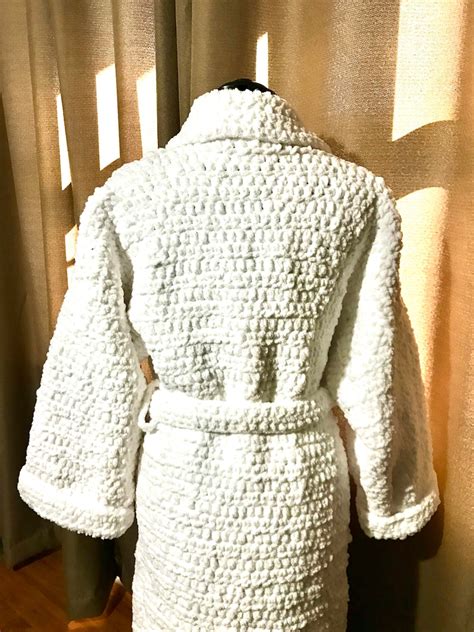 Snuggly Crochet Robe Pattern Etsy