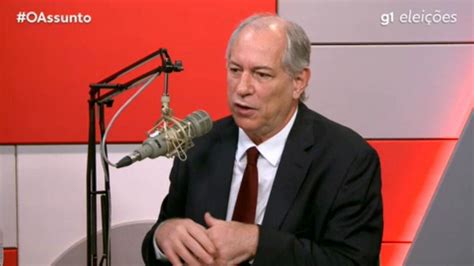 Ciro No G1 Trecho Tiraria Diretor Da Prf Num Primeiro Minuto E