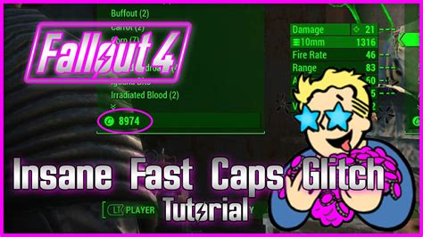 Fallout Insane Fast Caps Glitch Tutorial K Unlimited Caps Glitch