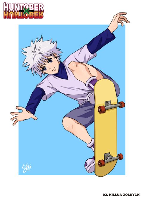 Killua Hunter X Hunter Skate