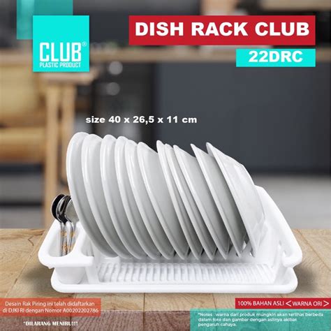 Jual Rak Piring Plastik Club Dish Drainer Drc Dish Drainer Tempat