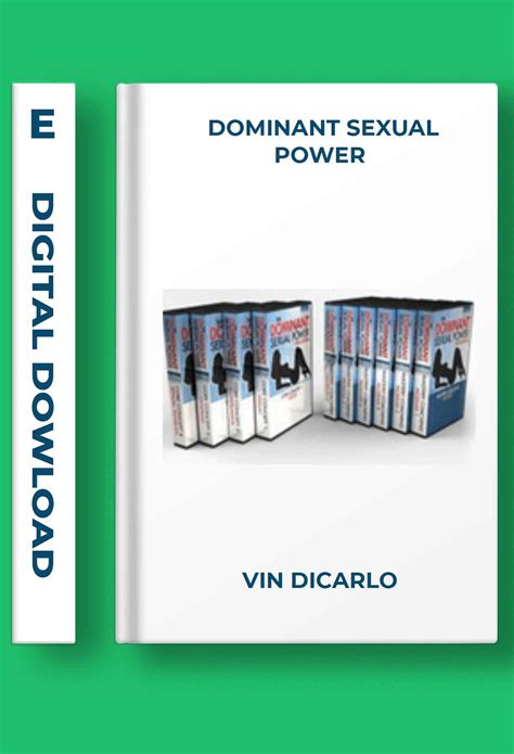 Vin Dicarlo Dominant Sexual Power The Program Is Based On Four