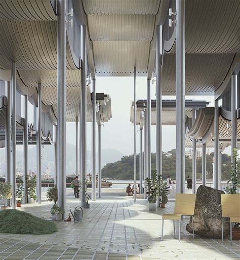 Cheung Sha Wan Pier Canopy by New Office Works 谷德设计网