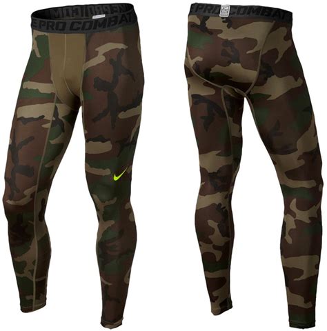 Nike Pro Combat Camo Compression Tights Fighterxfashion