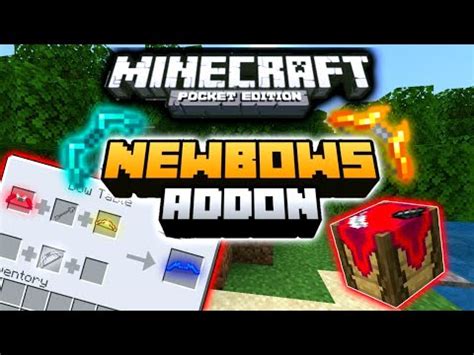 New Bows Addo Nuevos Arcos Para Minecraft Pe Best Addon For