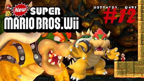 New Super Mario Bros Wii 12 Endkampf Gegen Bowser German Deutsch