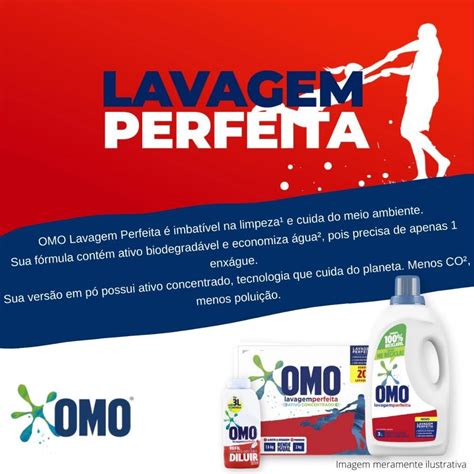 Sab O Em P Omo Kg Lavagem Perfeita Mercado Livre