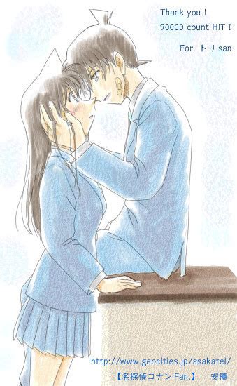 Shinichixran Shinichi And Ran Fan Art 13704218 Fanpop