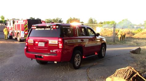 Sacramento Metro Fire District Battalion Chief 5 And Engine 103