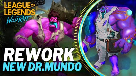 DR Mundo Rework In Wild Rift LoL Mobile YouTube