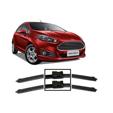 Par De Palhetas Para Limpador De Parabrisa Dianteiro Para Ford New