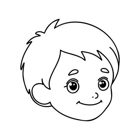 cartoon boy sketch 48231246 Vector Art at Vecteezy