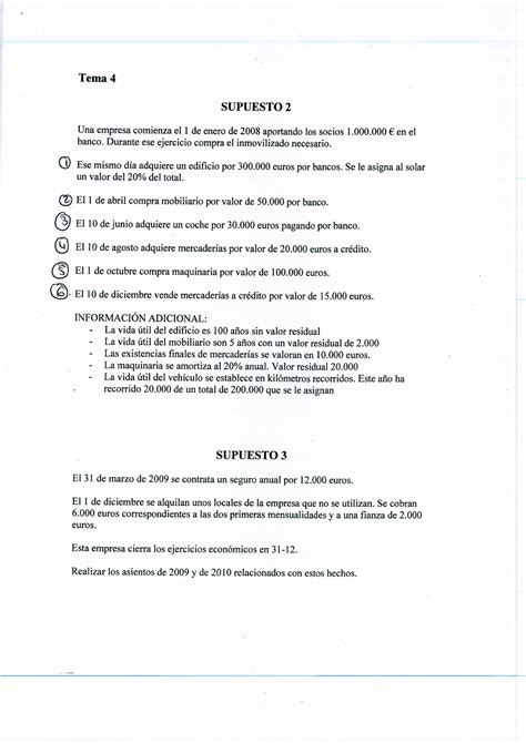 Supuesto 3 TEMA 4 Resuelto Contabilidad Financiera Studocu