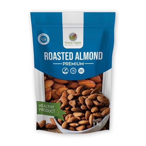 Jual Kacang Almond Panggang Kupas Kg Roasted Almond Kg Shopee