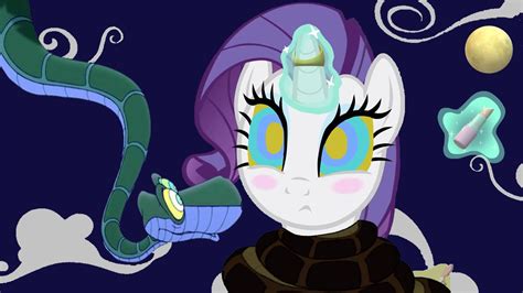 Kaa And Rarity By 14oliverhedgehog On Deviantart