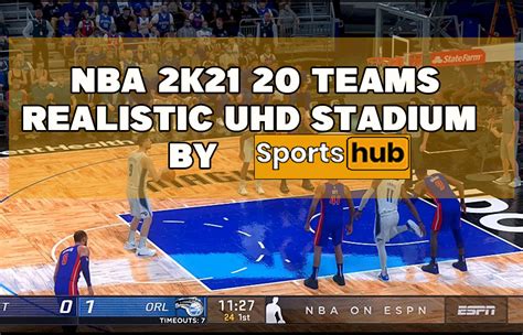 Nba K Teams Uhd Realistic Stadium By Sportshub