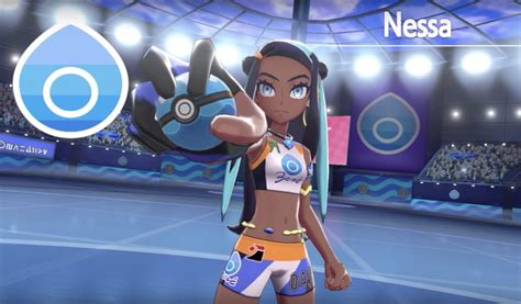 Water-Type Gym Leader Nessa Revealed For Pokémon Sword And Shield ...