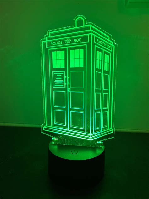 Personalised Acrylic LED Night Light, Children Bedroom Accessories With