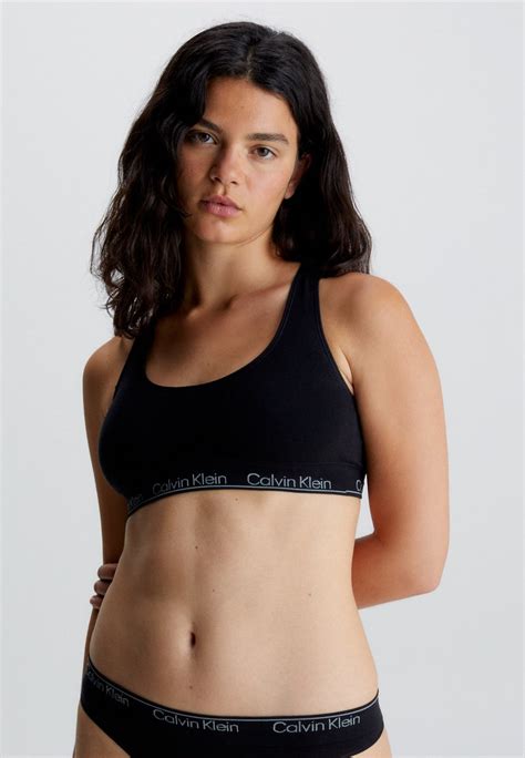 Calvin Klein Underwear Racerback Bralette Haut De Bikini Blacknoir