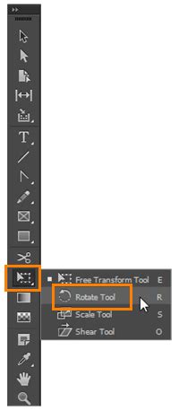 How To Use The Rotate Tool In Adobe Indesign Webucator