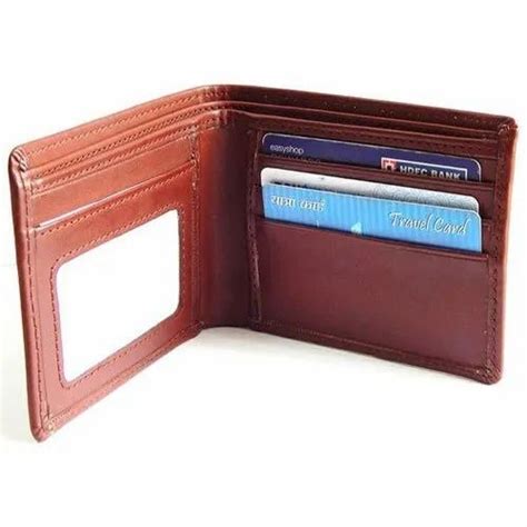 Brown Men S PU Wallet Card Slots 4 At Rs 150 Piece In Gurugram ID