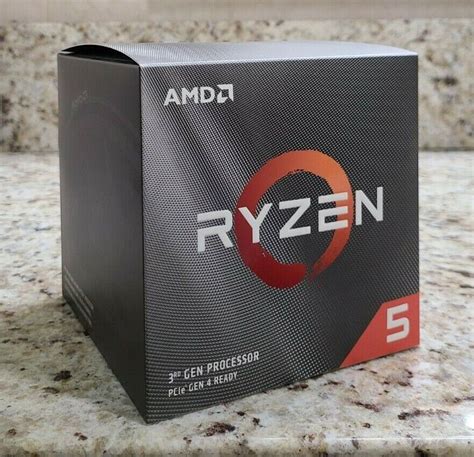 Amd Ryzen 5 3600xt Processor 4 5 Ghz 6 Cores Socket Am4 100 100000281box For Sale Online