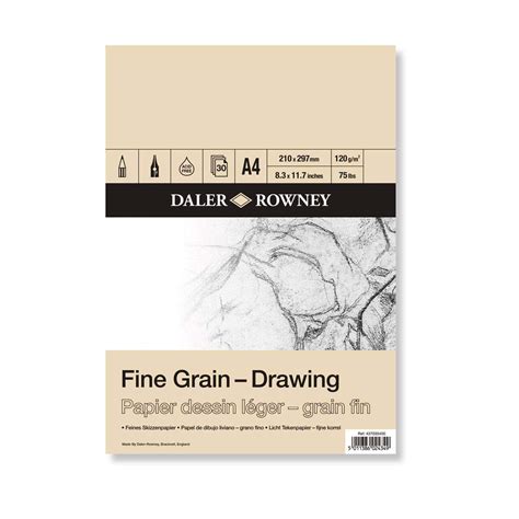 Bloc grain fin Daler Rowney Le Géant des Beaux Arts No 1 de la