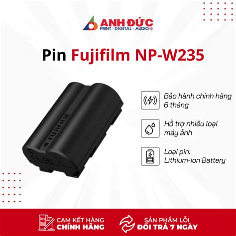 Pin Fujifilm NP W235 For X T4 Hàng Chính Hãng Shopee Việt Nam