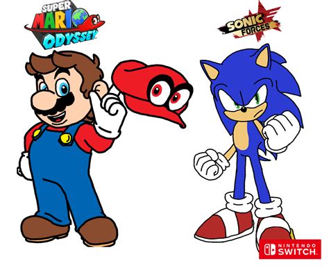 Mario And Sonic By Pichu8boy2arts On Deviantart