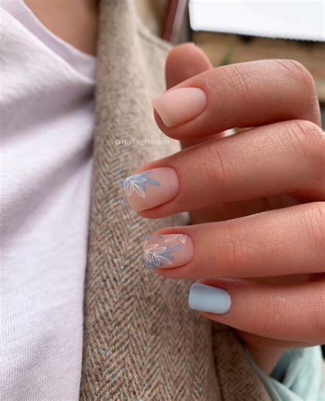 50 Cutest Short Nail Designs For Spring 2022 — Pink And Flower Natural