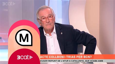 Xavier Trias Collboni diu que s entén bé amb mi però em diu que vol