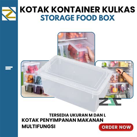 Jual Kotak Kontainer Makanan Kulkas Kitchen Storage Food Box