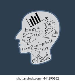 Mathematics Logo Vector Stock Vector (Royalty Free) 444290182 | Shutterstock