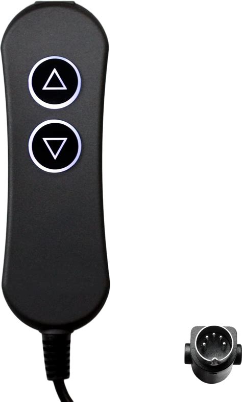 Cuglb Lift Chair Remote Replacement 5 Pin 2 Button Straight Power Recliner Remote