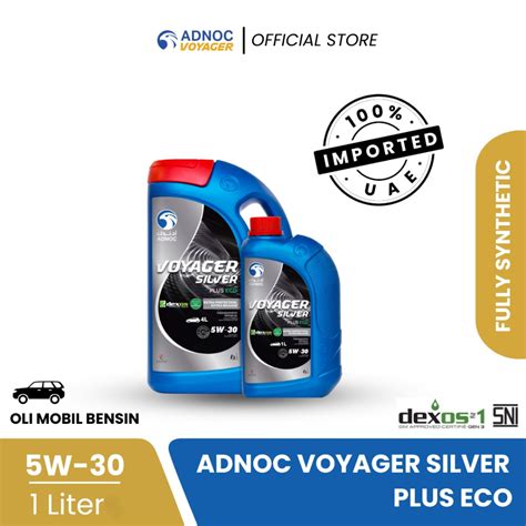 Jual Oli Mobil ADNOC Voyager Silver Plus Eco 5W30 1 Liter Shopee